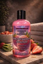 Load image into Gallery viewer, Pink Strawberry Shower Gel