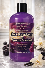 Load image into Gallery viewer, Black Raspberry and Vanilla Shower Gel