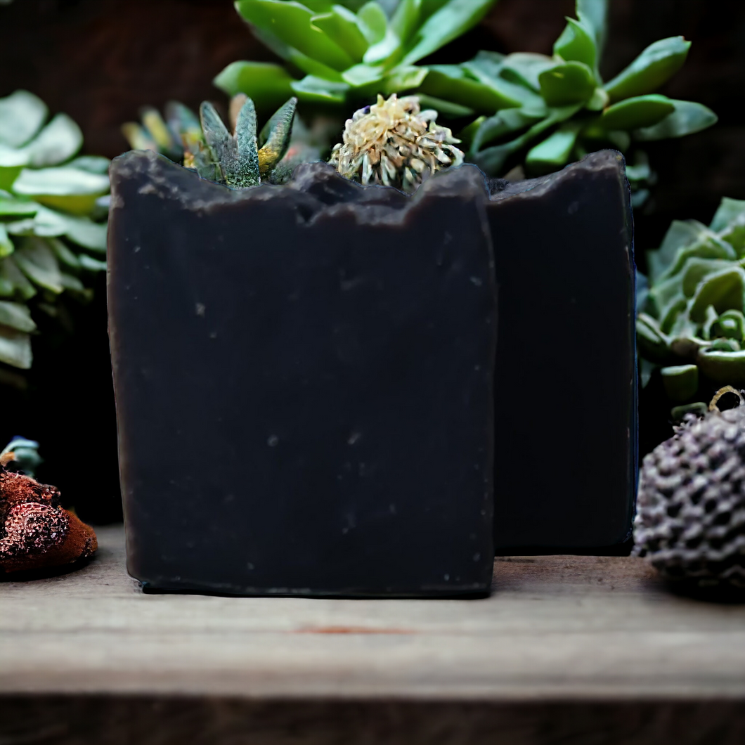 Baby Powder Seamoss & Activated Charcoal Bar Soap