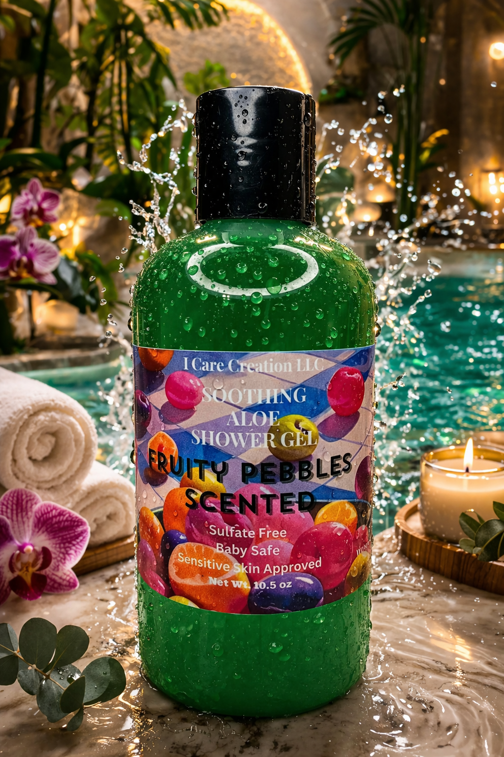 Fruity Pebbles Shower Gel  ICareCreationsLLC