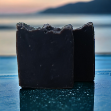 Load image into Gallery viewer, Baby Powder Seamoss &amp; Activated Charcoal Bar Soap
